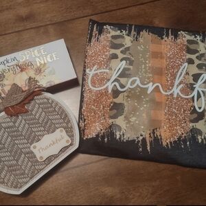 THANKFUL Short Sleeve T-shirt Size Large